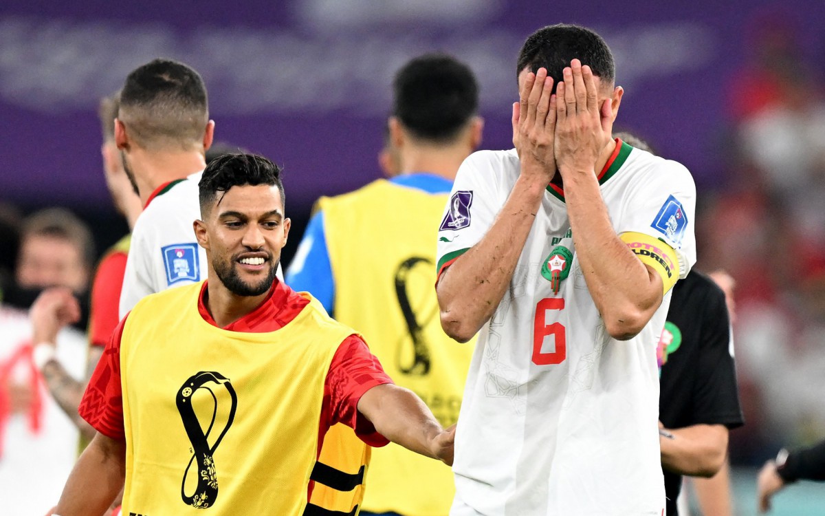 Marrocos e Canad&aacute; se enfrentaram na &uacute;ltima rodada da fase de grupos