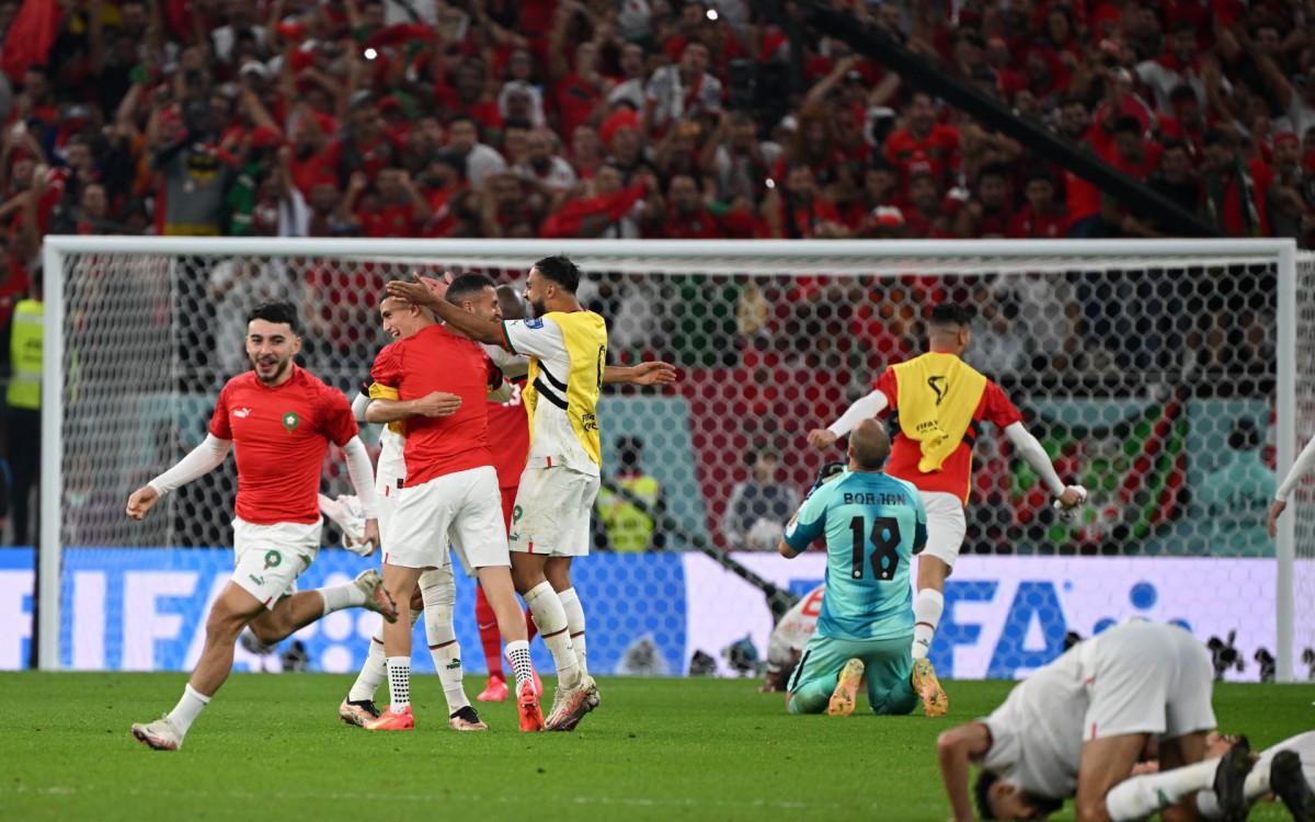 Marrocos e Canad&aacute; se enfrentaram na &uacute;ltima rodada da fase de grupos