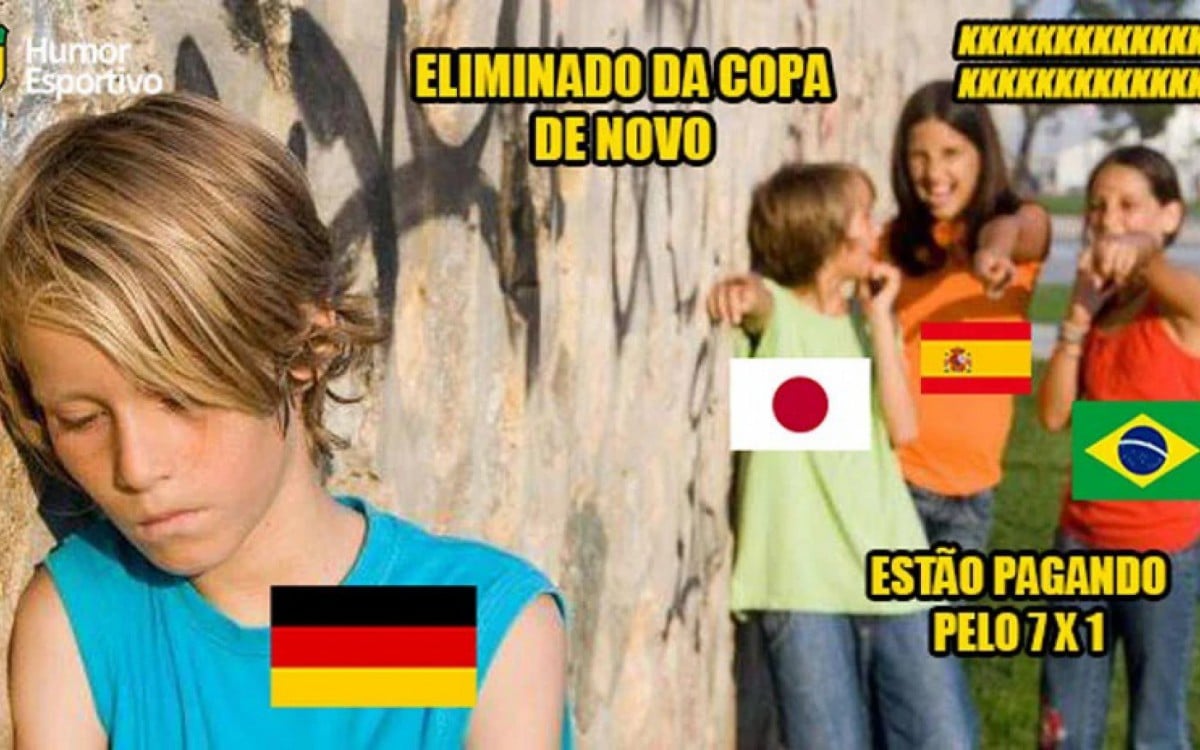 Alemanha é eliminada na fase de grupos e brasileiros tiram sarro - Reprodução