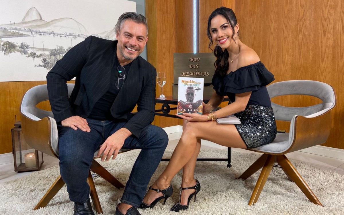 Luigi Baricelli fala sobre carreira e saúde mental em entrevista ao 'Sensacional', da RedeTV! - Divulgação/RedeTV!