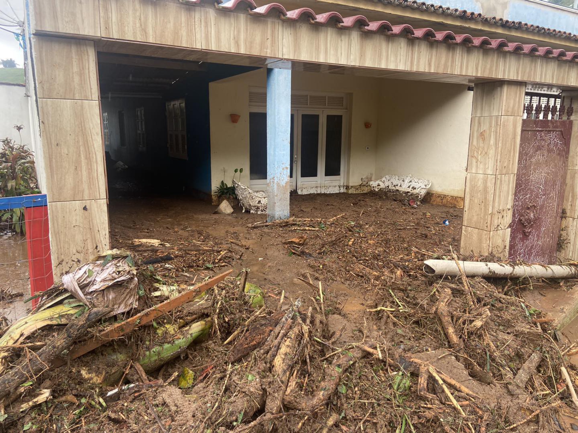 Município de Conceição de Macabu, no Norte Fluminense, declara situação de emergência por causa das chuvas - Reprodução/ Portal Jornada