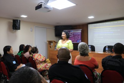 Guardas Municipais de Nilópolis participam de capacitação 'Ronda Maria da Penha'