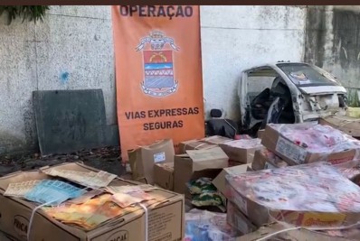 Polícia prende suspeitos de roubarem carga avaliada em R$ 34 mil em Bangu