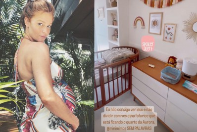 Grávida, Cintia Dicker exibe o quarto da filha: 'Sem palavras'