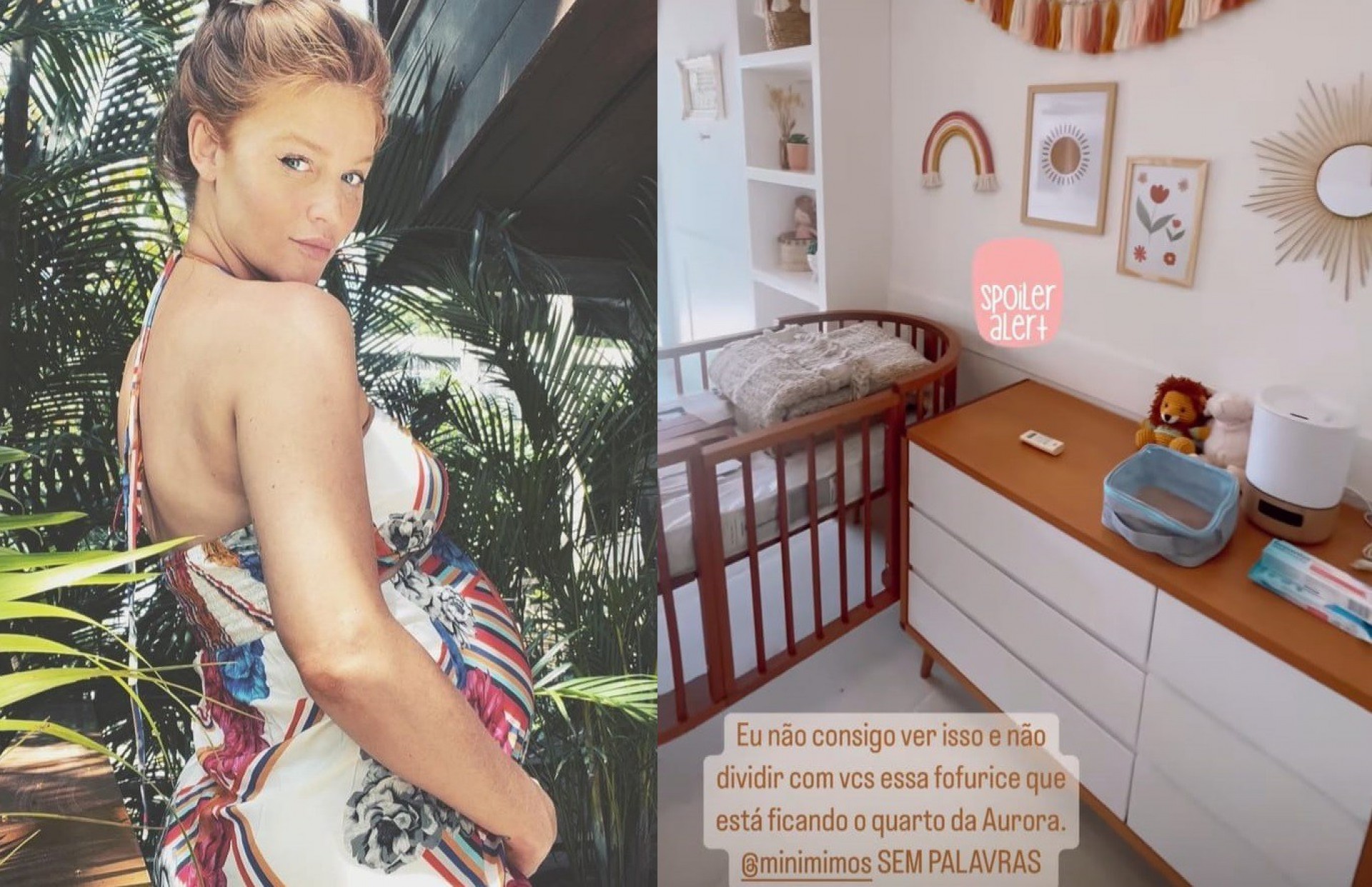 Cintia Dicker mostrou o quartinho da filha - Reprodução/Instagram