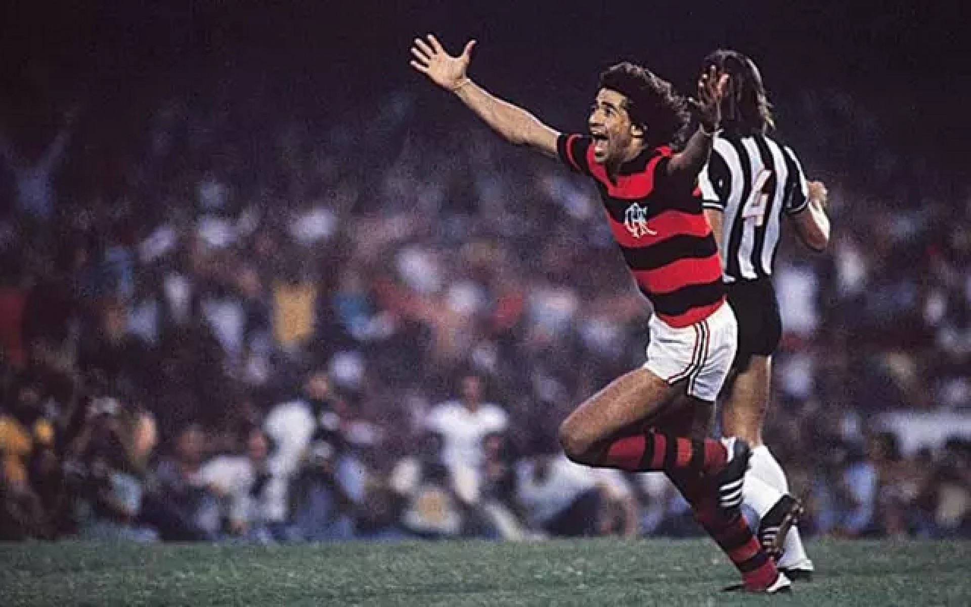 João Batista Nunes de Oliveira, mais conhecido como Nunes, ídolo do Flamengo - Divulgação/ Flamengo