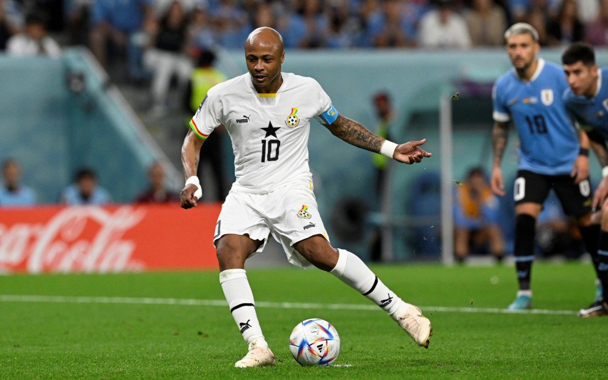 Uruguai e Gana disputaram uma das duas vagas do Grupo H para as oitavas de final da Copa do Mundo