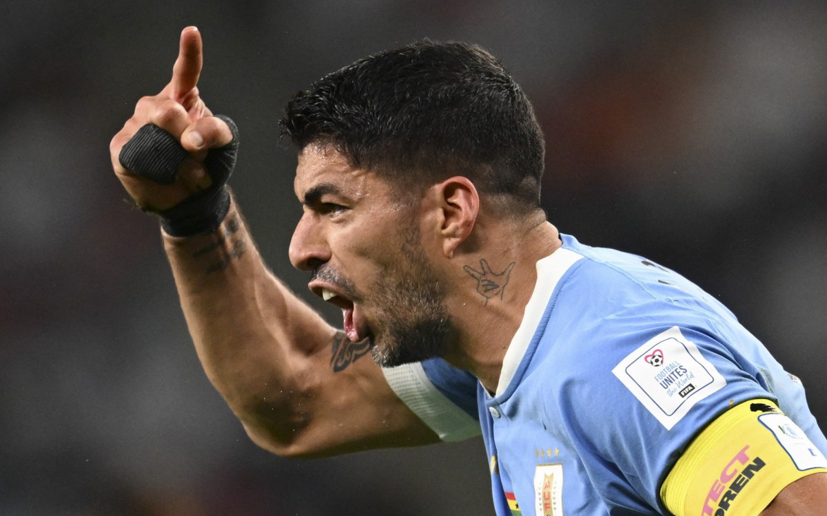 Uruguai e Gana disputaram uma das duas vagas do Grupo H para as oitavas de final da Copa do Mundo