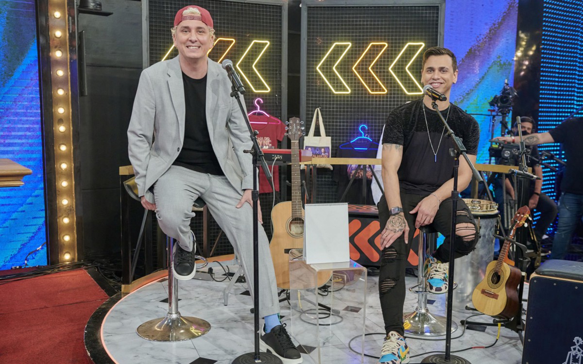 Rafael Portugal e Pedrinho do Cavaco participam do 'Doming&atilde;o'