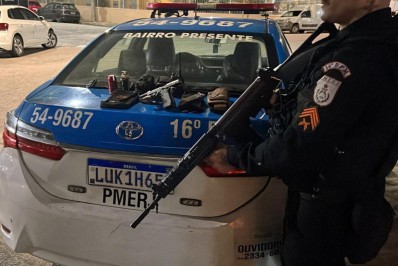 Confronto termina com dois suspeitos baleados em Brás de Pina