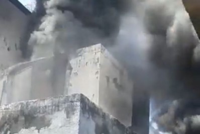 Incêndio atinge igreja em Piedade