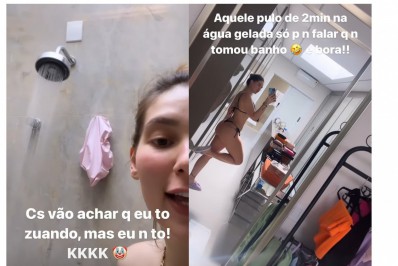 Virgínia Fonseca volta de viagem e mostra perrengue sem água quente