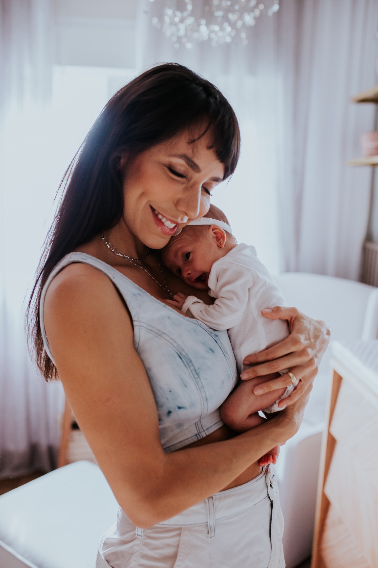 Carol Borba e a filha, Diana