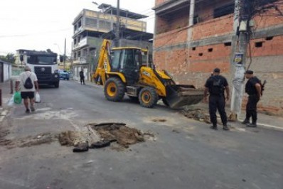 Polícia retira barricadas instaladas pelo crime organizado em São Mateus