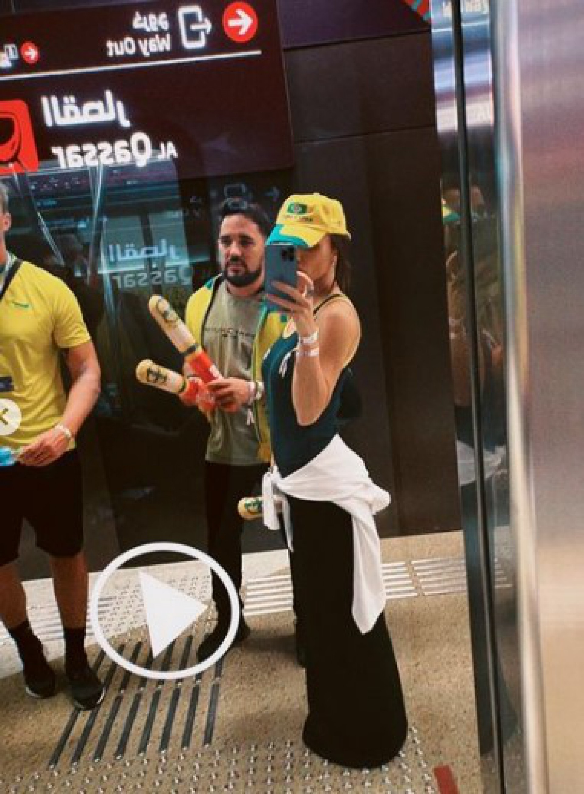 Rafa Kalimann no Catar - Reprodução Internet