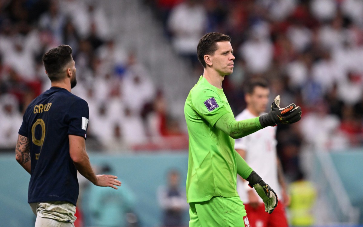 Fran&ccedil;a e Pol&ocirc;nia se enfrentaram pelas oitavas de final da Copa do Mundo