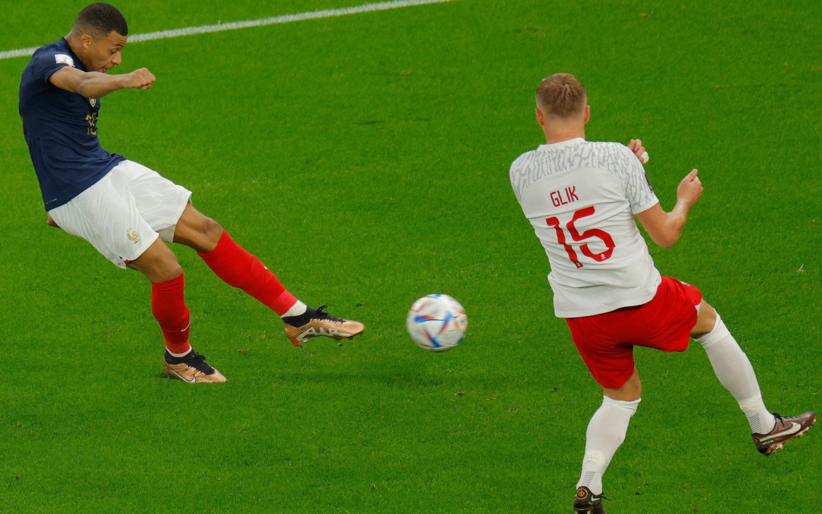 Fran&ccedil;a e Pol&ocirc;nia se enfrentaram pelas oitavas de final da Copa do Mundo