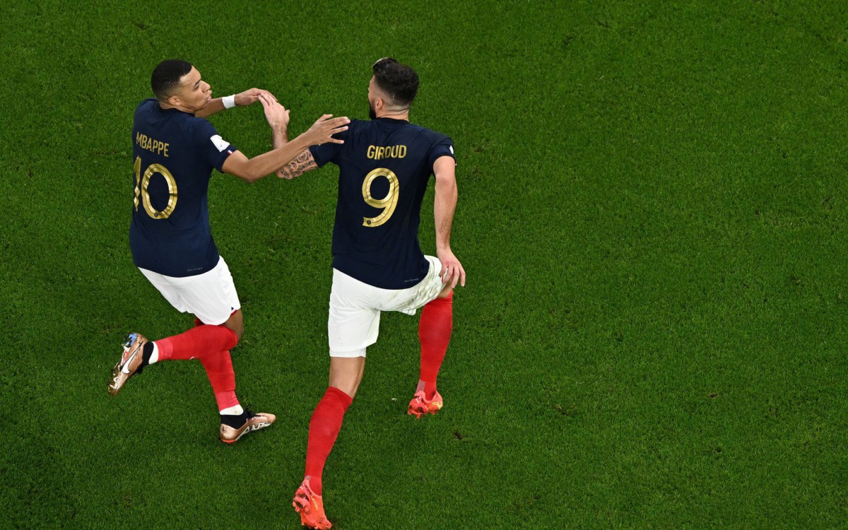 Fran&ccedil;a e Pol&ocirc;nia se enfrentaram pelas oitavas de final da Copa do Mundo