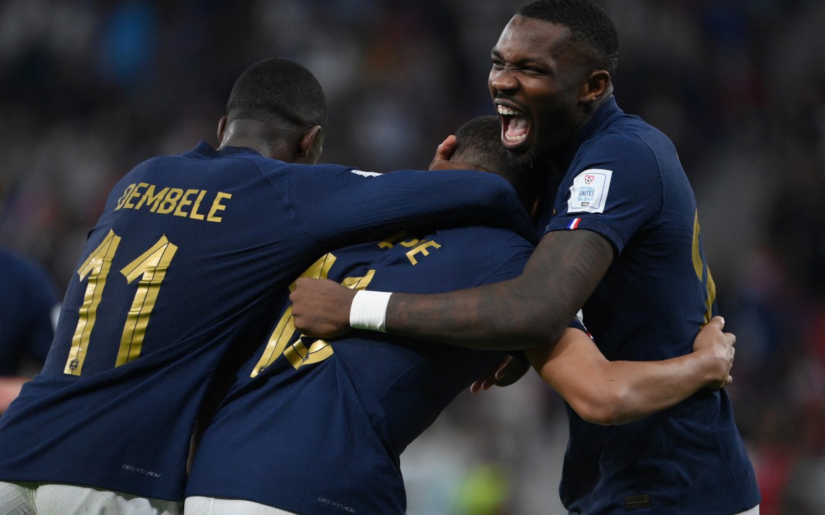 Fran&ccedil;a e Pol&ocirc;nia se enfrentaram pelas oitavas de final da Copa do Mundo