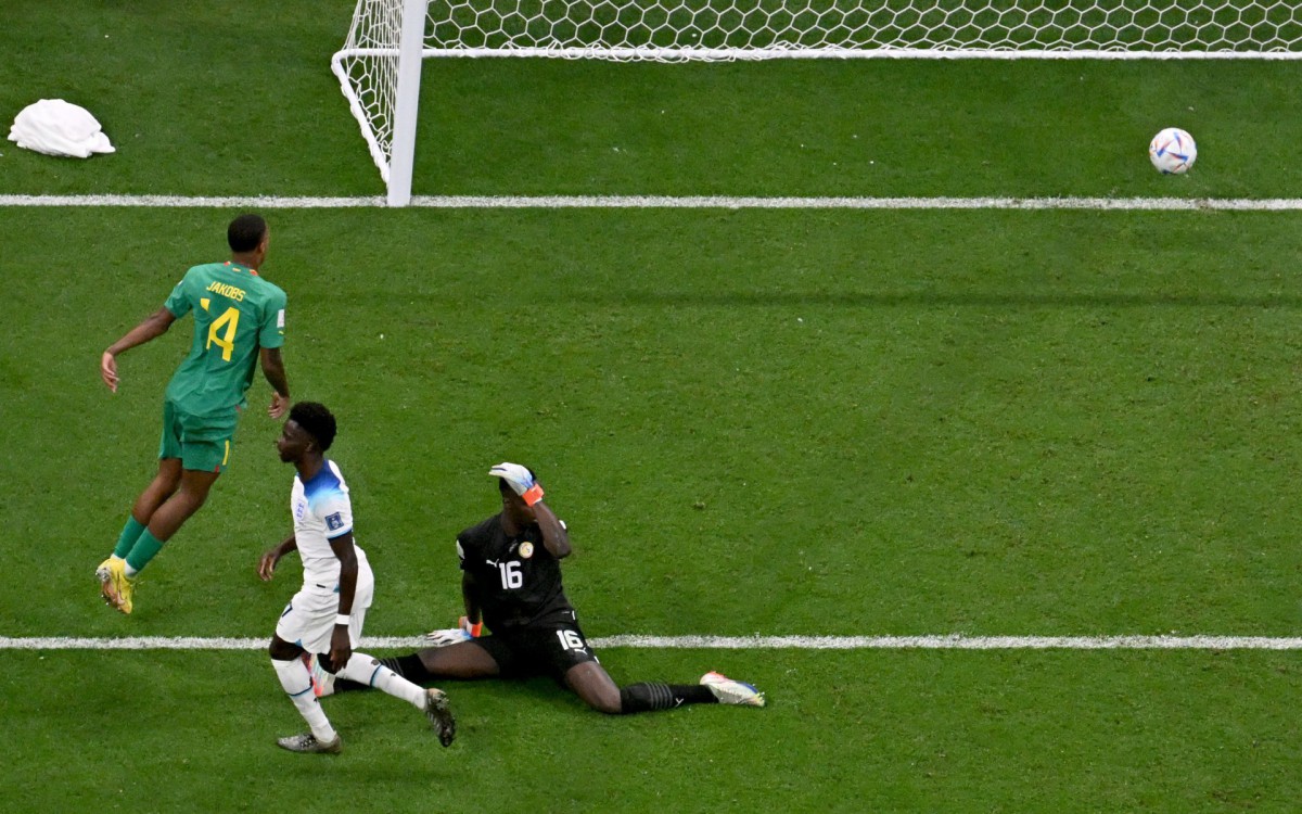 Saka fez o terceiro da Inglaterra