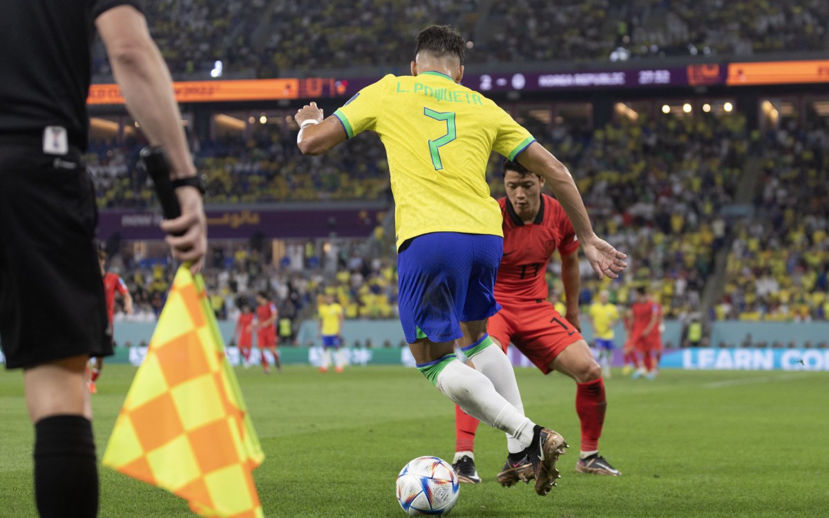 Seleção brasileira fez grande primeiro tempo e goleou a Coreia do Sul