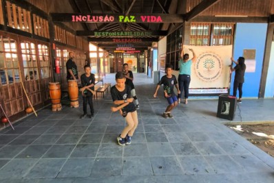 Escola M. Quilombola Profª. Lydia Sherman vence competição de dança e ganha Centro de Tecnologia Educacional Base para uso pedagógico