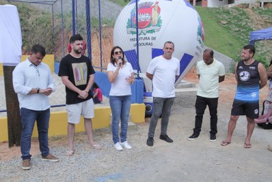 Prefeitura de Vassouras inaugura Quadra Poliesportiva de Areia