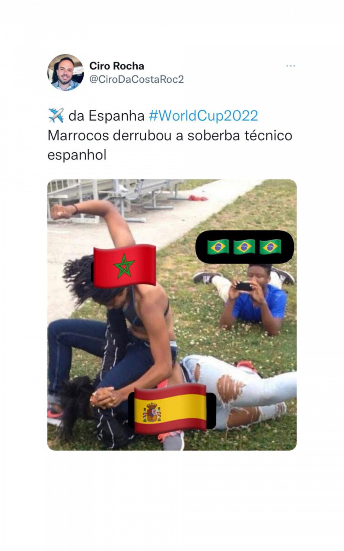 Espanha perde para o Marrocos e Internet vai à loucura; veja memes