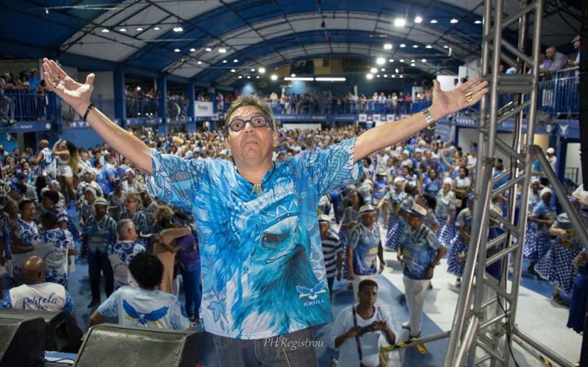 Beto Aquino foi bicampeão com a Portela e duas vezes venceu como melhor samba-enredo - Reprodução Facebook/Beto Aquino