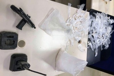 Polícia Militar apreende uma pistola, duas granadas, um rádio transmissor e drogas no MCMV de Inoã
