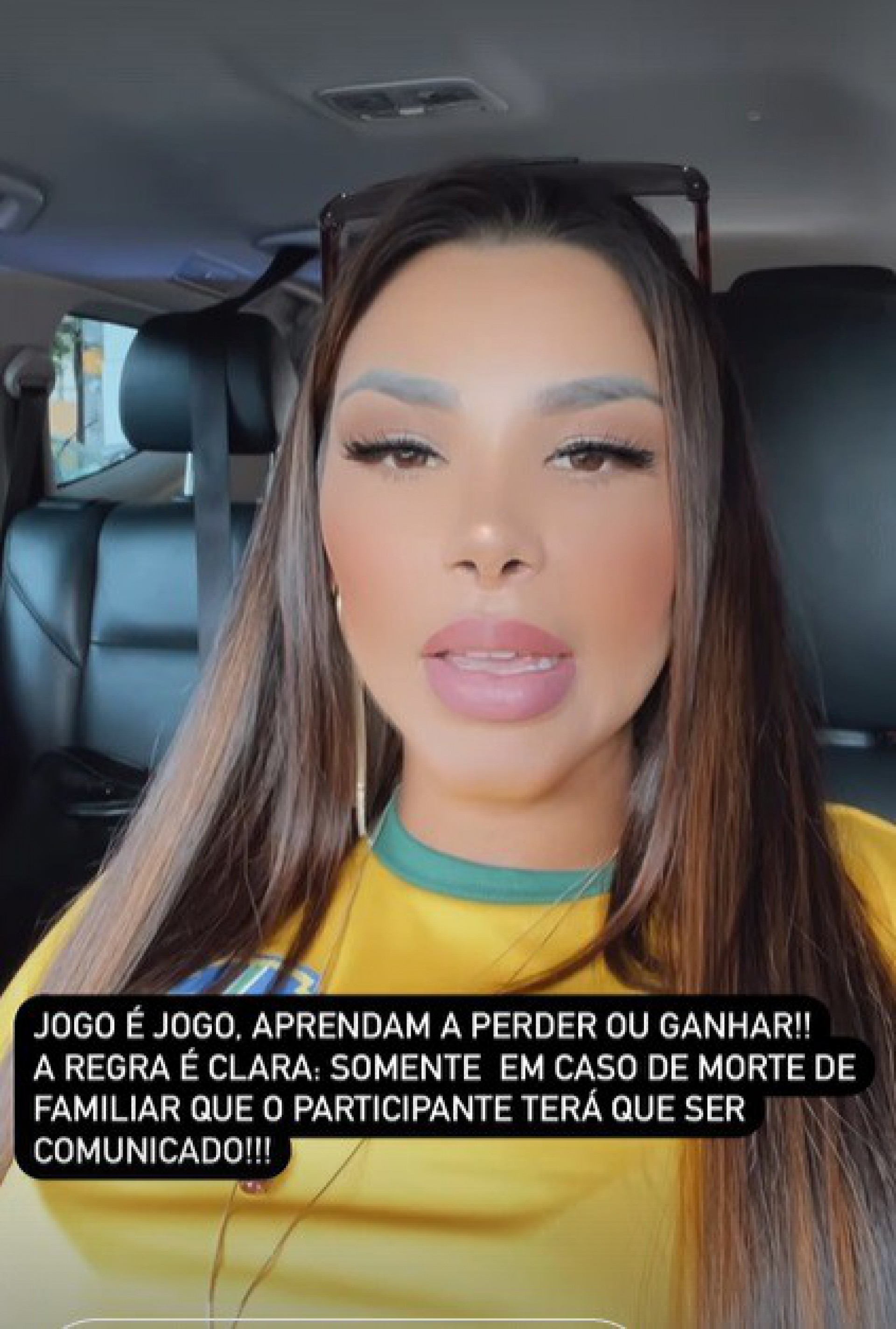 Jenny Miranda não pretende tirar Bia de 'A Fazenda 14' - Reprodução de vídeo