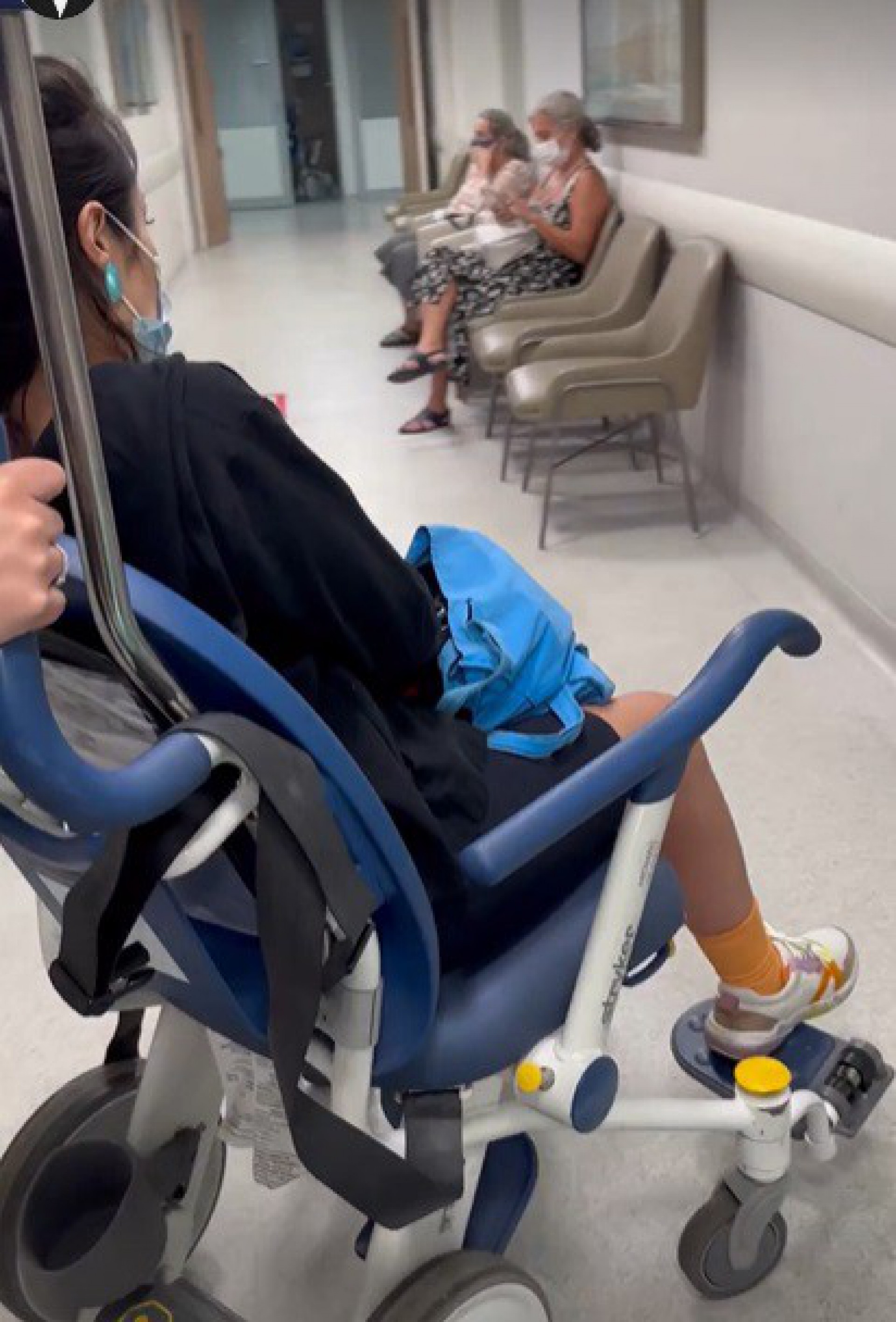 Yohama Eshima sofre acidente de bicicleta  - Reprodução do Instgram