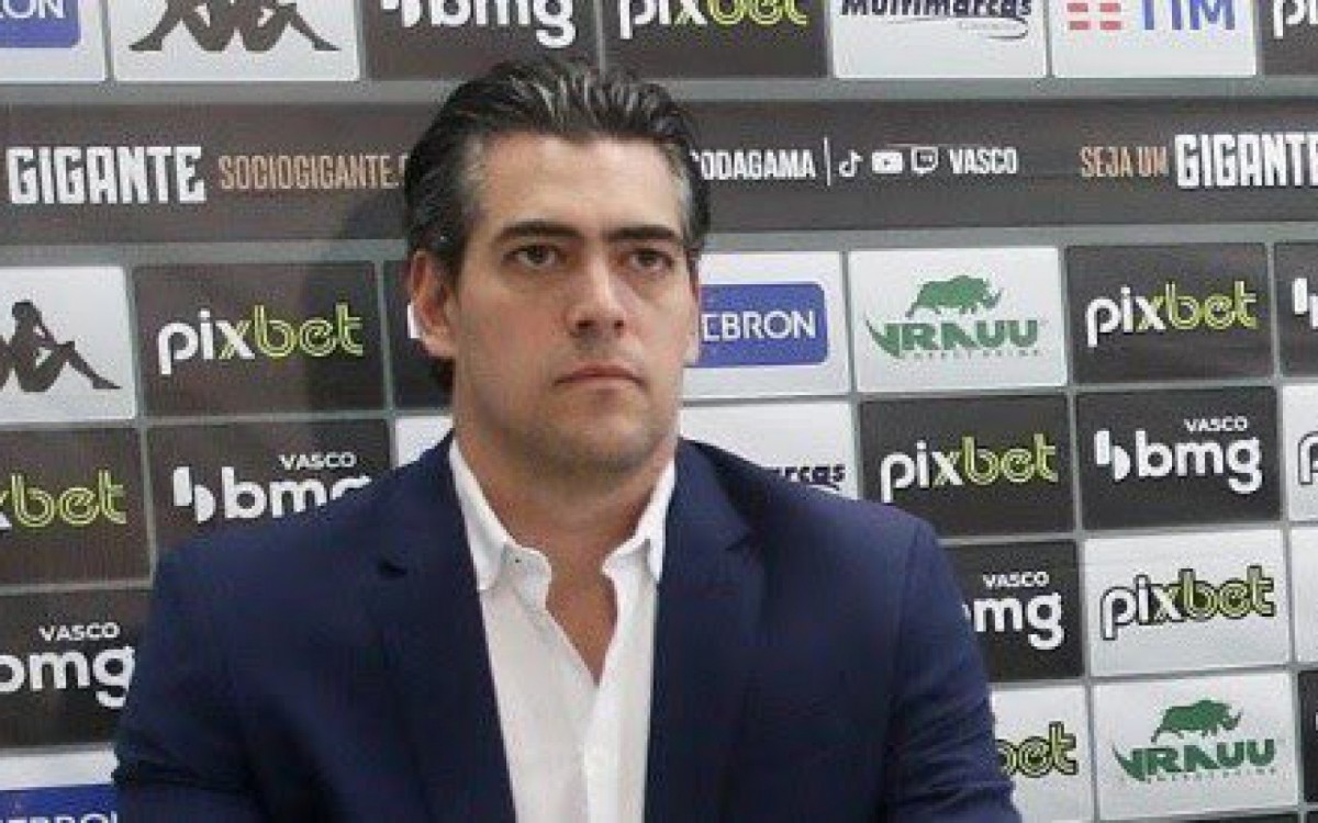 Paulo Bracks, diretor de futebol do Vasco