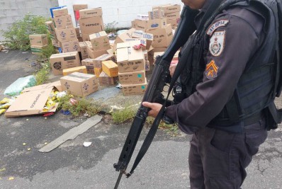 PM impede roubos de carga na Zona Norte