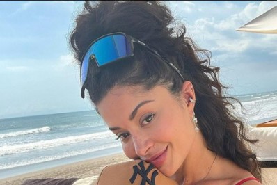 Aline Campos e Jesus Luz curtem viagem romântica