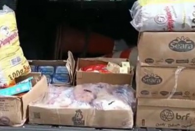 PM recupera carga roubada de alimentos em Nilópolis