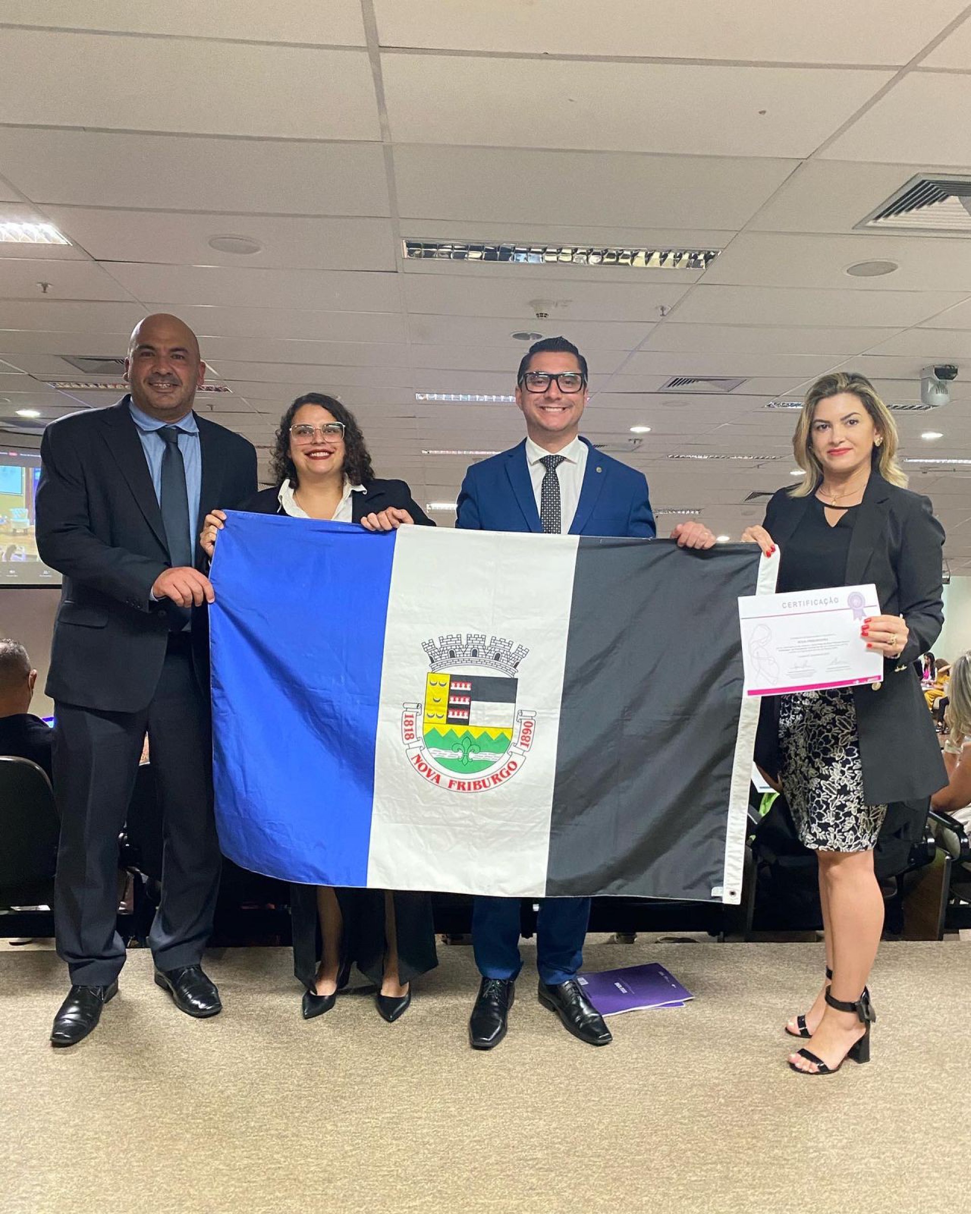 Nova Friburgo recebe certifica&ccedil;&atilde;o por elimina&ccedil;&atilde;o de transmiss&atilde;o de HIV em rec&eacute;m-nascidos