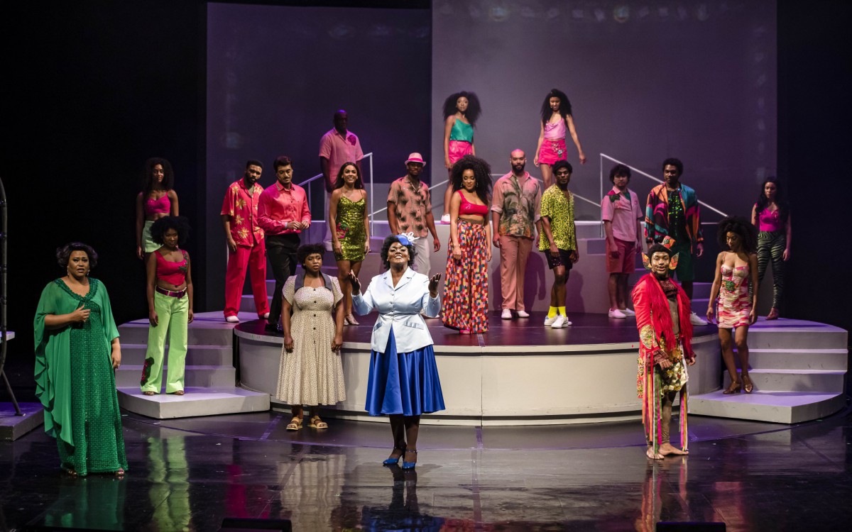 Em homenagem a Alcione, 'Marrom, o Musical' está em cartaz na Cidade das Artes - Divulgação/Caio Gallucci