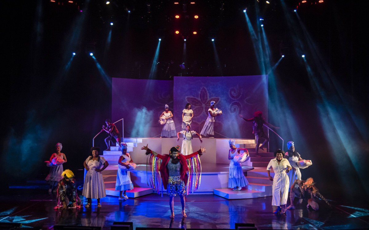 Em homenagem a Alcione, 'Marrom, o Musical' está em cartaz na Cidade das Artes - Divulgação/Caio Gallucci