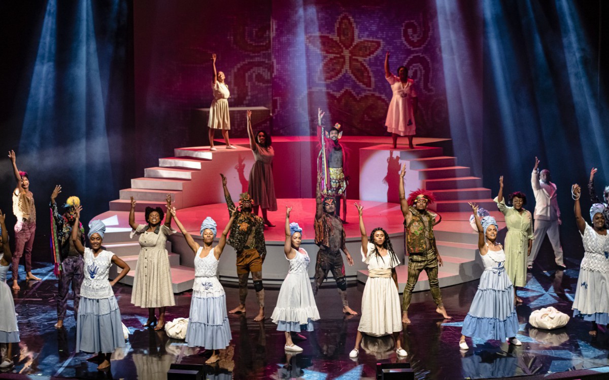 Em homenagem a Alcione, 'Marrom, o Musical' está em cartaz na Cidade das Artes - Divulgação/Caio Gallucci