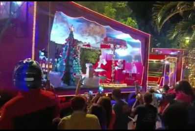 Caravana da Coca-Cola passa por Nova Friburgo nesta sexta, dia 9/12
