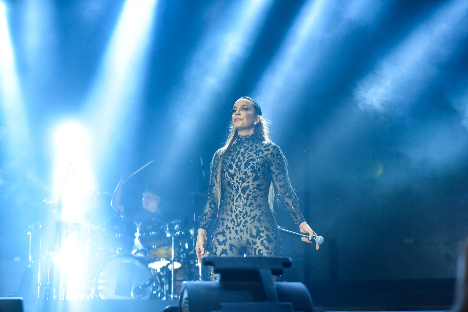 Ivete Sangalo se apresenta na Farofa da Gkay, na madrugada desta quinta-feira - Leo Franco / Ag. News