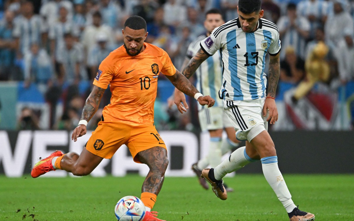 Holanda e Argentina se enfrentaram pelas quartas de final da Copa do Mundo