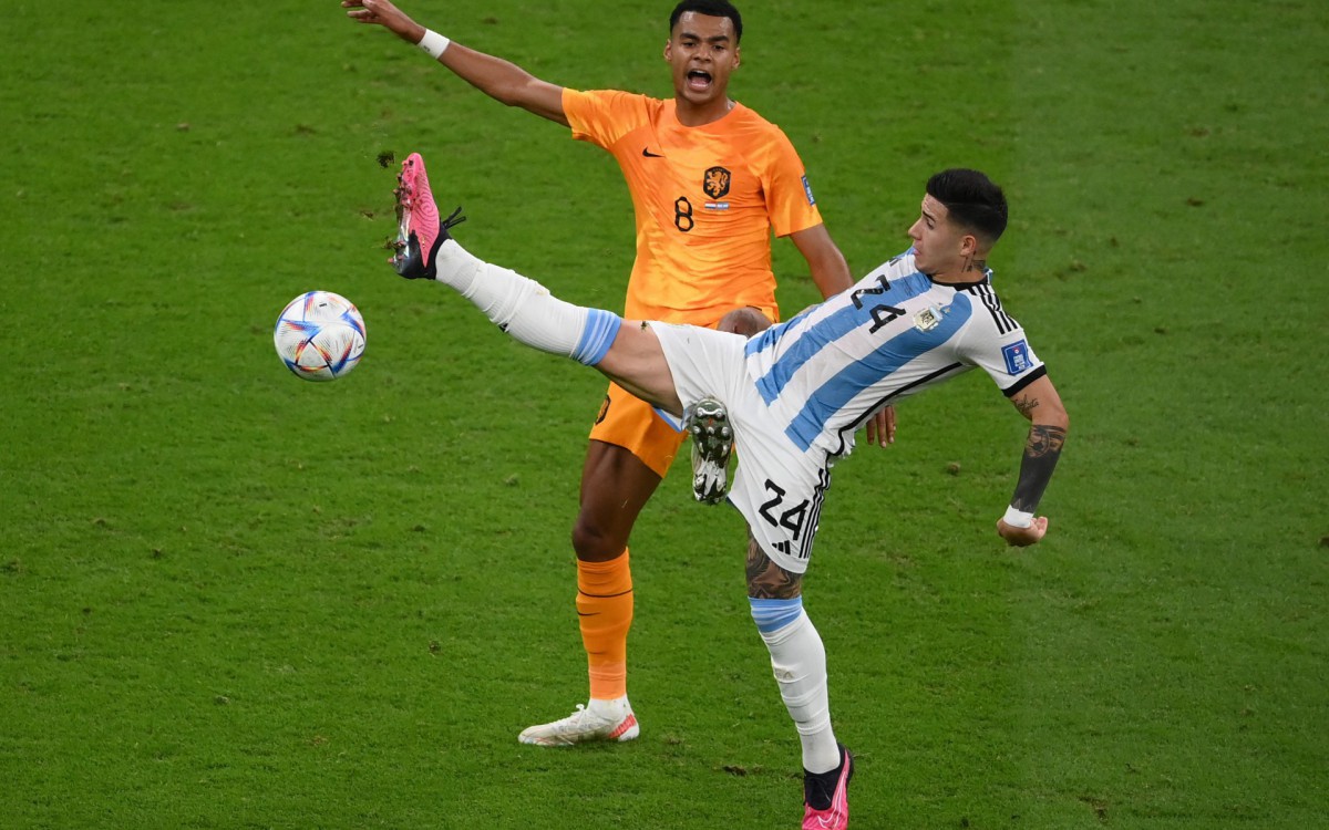 Holanda e Argentina se enfrentaram pelas quartas de final da Copa do Mundo