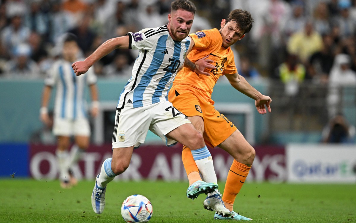 Holanda e Argentina se enfrentaram pelas quartas de final da Copa do Mundo