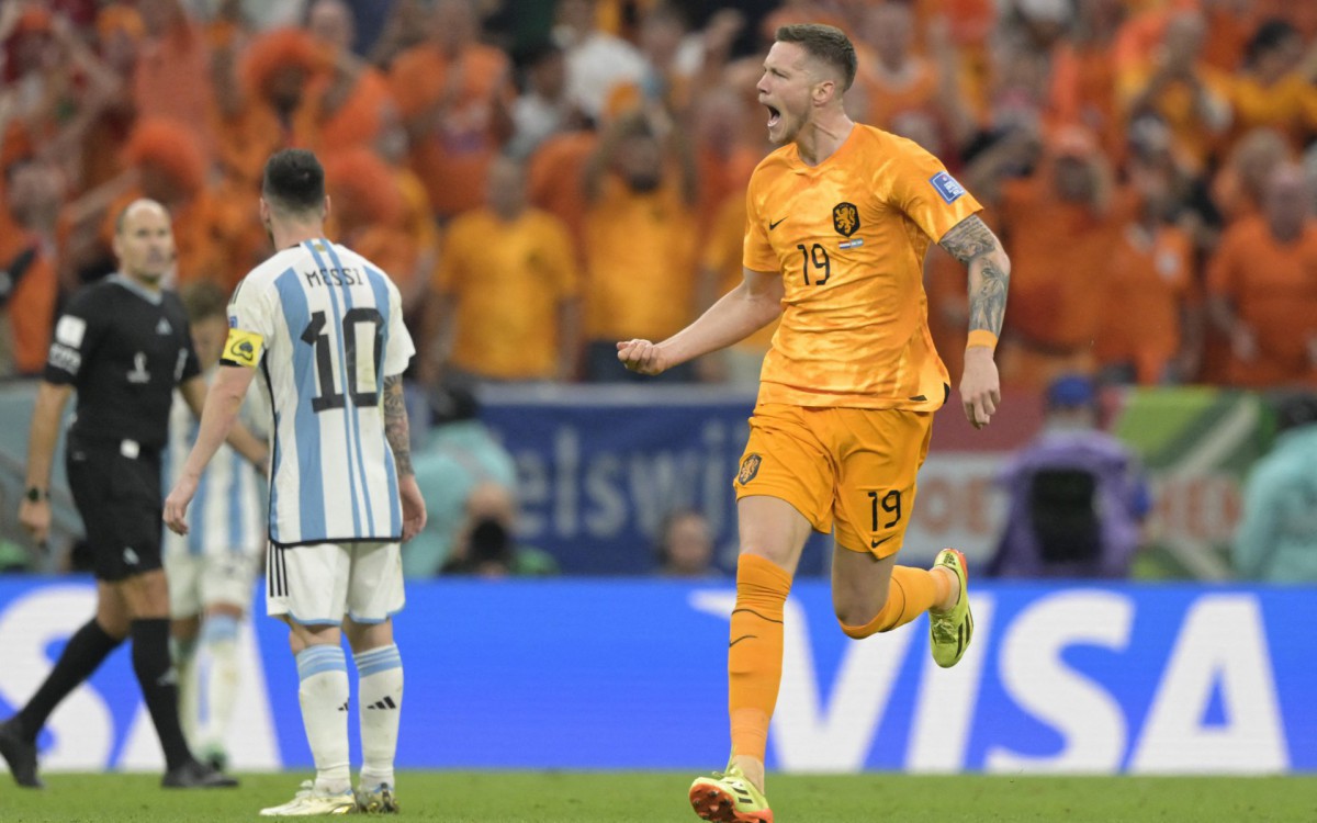 Holanda e Argentina se enfrentaram pelas quartas de final da Copa do Mundo