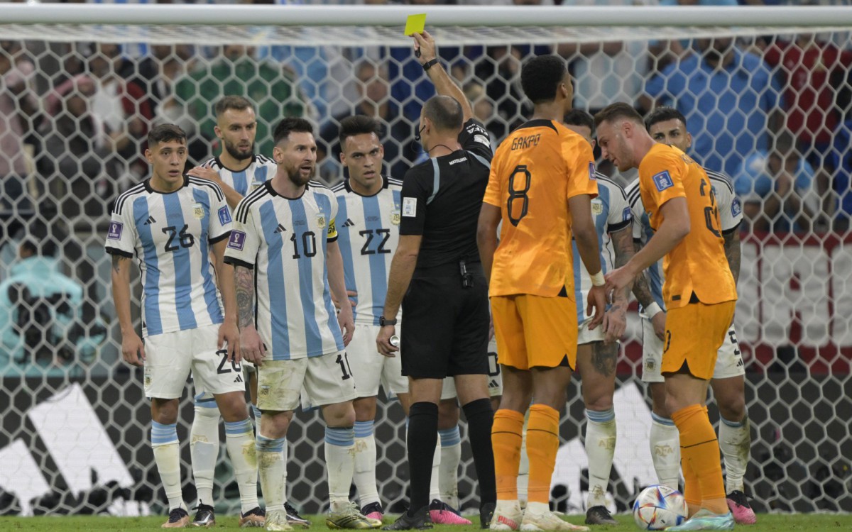 Holanda e Argentina se enfrentaram pelas quartas de final da Copa do Mundo