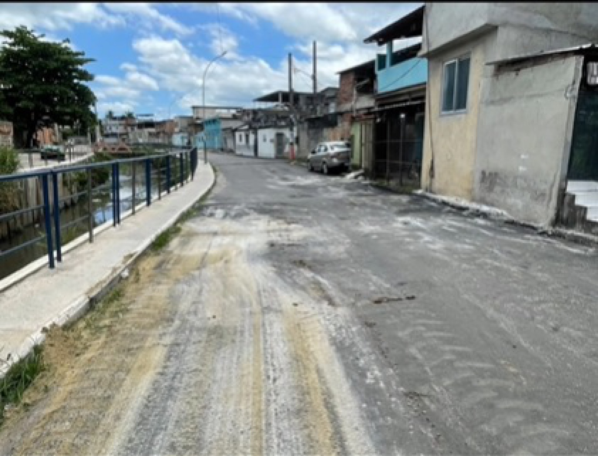 A Rua Beira Rio foi liberada para os nilopolitanos, após a retirada das barricadas - Divulgação / 20º BPM
