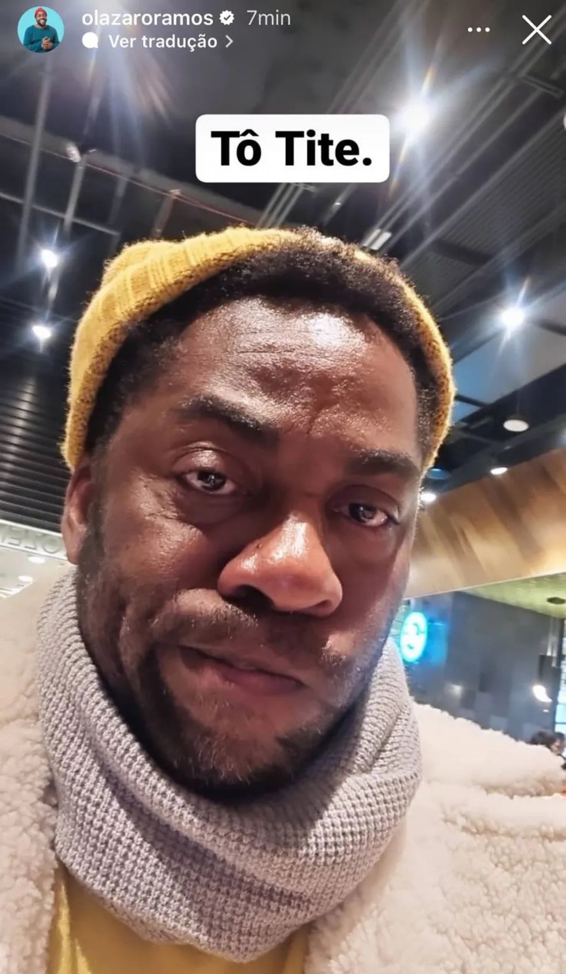 Lázaro Ramos  - Reprodução do Instagram