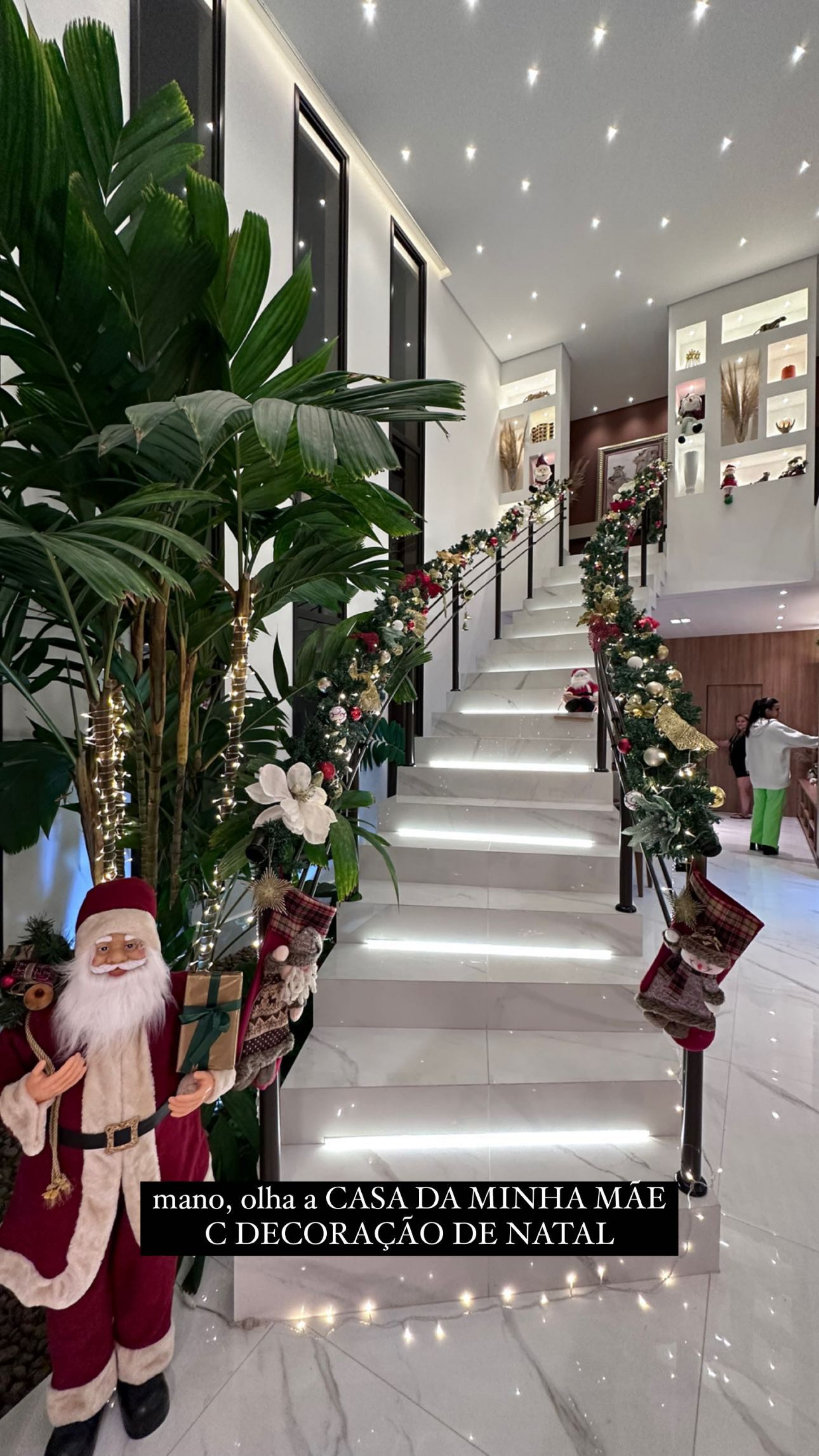 Bianca Andrade se emociona ao mostrar decoração de Natal na casa da mãe - Reprodução/Instagram